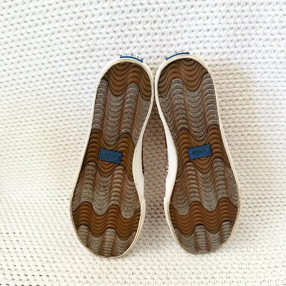 Keds Blush Pink Groovy Floral Print Double Decker Slip On Sneakers Talbots 7.5 - Picture 8 of 9